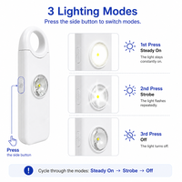 Alarme de sécurité personnelle à décibels élevés 130 dB avec activation d'appel d'urgence - Fabricant OEM/ODM personnalisable