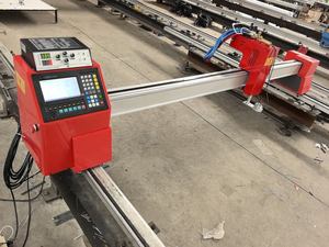 เครื่องตัดพลาสม่า CNC แบบพกพาชนิด Gantry สำหรับตัดโลหะ ระบบขับเคลื่อนคู่ ใช้ได้ทั้งแบบพลาสม่าและแก๊ส ขนาด 1500x3000 มม. สำหรับแผ่นเหล็กคาร์บอนและสแตนเลส - Product Image 5