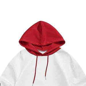 Pull à capuche oversize pour homme, motif DIY, automne, tricoté en coton, écologique, respirant, style streetwear hip-hop - Product Image 4