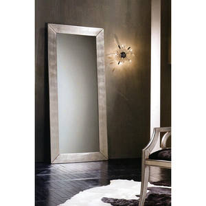 Specchio rettangolare a foglia d'argento contemporaneo Design moderno per la casa corridoio sala da pranzo soggiorno camera da letto uso bagno - Product Image 1