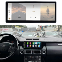 Autoradio Android 12,3 pouces pour Land Range Rover Vogue L322 V8 2002-2012 Écran tactile Navigation GPS Lecteur multimédia vidéo 128G