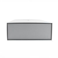 Boîte rigide de luxe de style livre, design gratuit, papier mat laminé, gaufrage personnalisé, insert en mousse EVA, fermeture magnétique