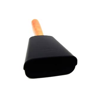 Campana de mano con mango de <span class=keywords><strong>madera</strong></span> y varilla de percusión, para crear ambiente, para niños, adultos y bebés, para entrenamiento rítmico - Product Image 2