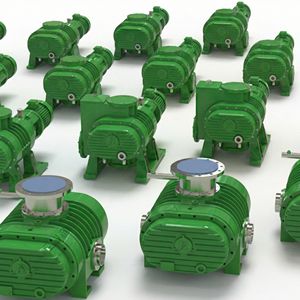 Bomba de Vacío de Tipo Roots de Alta Eficiencia Serie ZJ ZJC, Supercargador Mecánico OEM para Sistemas de Recubrimiento y Secado en Metalurgia - Product Image 1