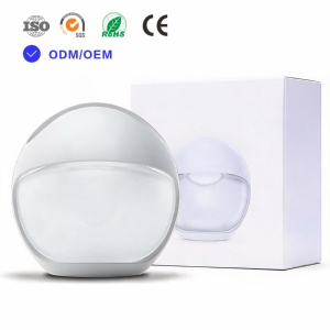 Collecteur de lait maternel en silicone de qualité alimentaire, anti-déversement, pompe manuelle à aspiration pour les mères allaitantes, certifié CE, vente en gros - Product Image 1