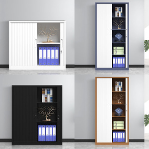 Xinlongfei Steel <b>Filing</b> <b>Cabinet</b> OWS-968 <b>2</b>-Layer Lockable Office Storage <b>Drawer</b> <b>Cabinet</b> - Product Image 3