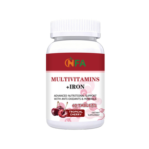 Suplemento Dietético NFA OEM, Multivitaminas + Hierro en Tabletas, Apoyo Nutricional Avanzado con Antioxidantes y Minerales - Product Image 1