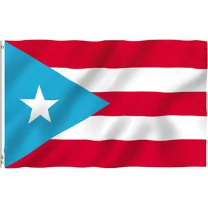 Bendera Puerto Rico bendera profesional pengalaman berkualitas tinggi berbagai jenis bendera nasional