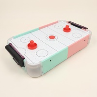 Table de hockey sur air portable en MDF miniature pour la maison, le bureau et les loisirs en intérieur