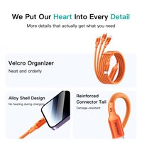 SAMZHE Cable USB Tipo-C a Tipo-C/L de 1.5m, 100W, 5A, Carga Rápida, Cable Trenzado para iPhone 14 13 12 11 iPad, Uso en Auto