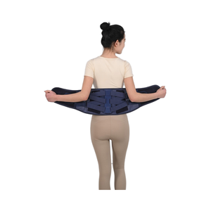 Sabuk Penyangga Pinggang dengan Pinggang Elastis Penuh dan Pelat Baja Lebar Setelah Operasi Meredakan Nyeri Punggung Bawah - Product Image 1