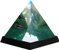 Pantalla LED Personalizada, Pantalla LED Creativa con Forma de Pirámide Triangular para Centros Comerciales, Tiendas Minoristas, Ascensores, Señalización y Educación