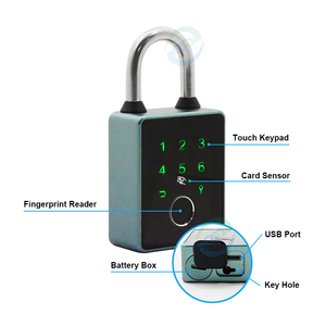 <span class=keywords><strong>Cadenas</strong></span> intelligent TTLock avec application Tuya, carte NFC, empreinte digitale numérique, connexion Wi-Fi, étanche, clé sécurisée, <span class=keywords><strong>cadenas</strong></span> intelligent en nuage - Product Image 4