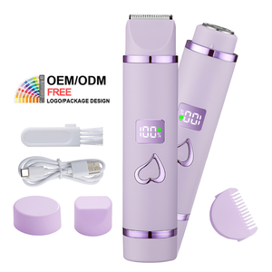 Tondeuse Épilateur Électrique Rechargeable Sans Douleur pour Femme, Rasoir Épilateur à <span class=keywords><strong>Prix</strong></span> d'Usine OEM pour Usage Domestique - Product Image 1