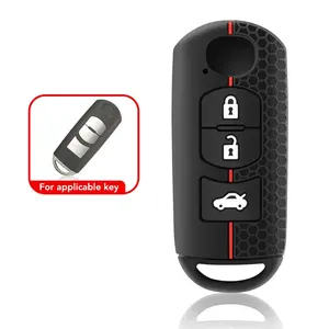 <span class=keywords><strong>Funda</strong></span> de Silicona para Llaves de Coche, Accesorios para Coche, <span class=keywords><strong>Funda</strong></span> para Llaves <span class=keywords><strong>Mazda</strong></span> CX3 CX 5 CX5 CX7 CX9 CX8 2 <span class=keywords><strong>3</strong></span> 5 6 Atenza Axela Demio MX5 - Product Image 2