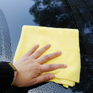 Desired Daily Use <b>Microfiber</b> Car Cleaning <b>Towel</b> 40x40cm 300gsm Heat-Cut Edgeless For Auto Detailing - Product Image 2