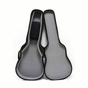 Estuche Rígido Profesional para Instrumentos Musicales, Estuche de Viaje Impermeable para Guitarra Acústica, Funda para Bajo - Product Image 3