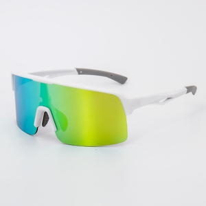 نظارات شمسية رياضية للرجال والنساء TR90 مرآة نظارات شمسية UV400 لركوب الدراجات في الهواء الطلق مقاومة للرياح نظارات أمان Pickleball - Product Image 3