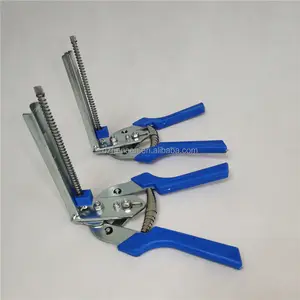 Hog Ring Pliers Kit Fencing Manual Plier With 600pcs M Clip Fastening Clamp Installation Equipment Tool