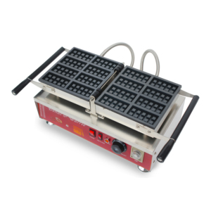 Thương mại <span class=keywords><strong>Mini</strong></span> Vuông lật <span class=keywords><strong>Waffle</strong></span> <span class=keywords><strong>maker</strong></span> với logo 8 Bảng - Product Image 2
