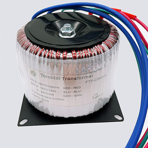 オーディオアンプパワートロイダルトランスフォーマー110V-240V 24-0-24V 60Hz 1000VA 45-0-45V絶縁トランス - Product Image 2