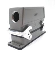 Conector Industrial Multipin de Alta Resistencia SVLEC HDC de 24 Pines DIN, He-024, Fundición a Presión de Zinc, Automotriz, 500V 16A