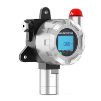 Detector de gas fijo, instrumento de análisis de gases, amoníaco, H2S, CO, SO2, O2, O3, H2, CL2, HCL, CO2, NO, NO2, gases combustibles y tóxicos