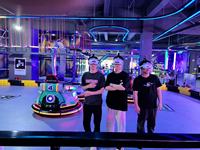 Lunettes de réalité mixte, affichage de réalité augmentée, casque de réalité virtuelle, lunettes VR 3D pour centre de jeux et d'amusement en intérieur