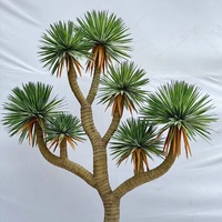 Hochwertige UV-beständige, langlebige, realistische künstliche Wüsten-Aloe-Vera- und Yucca-Bäume aus Kunststoff für Innen- und Außenbereich-Landschaftsdekoration