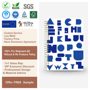 Quaderno Estetico Personalizzabile con Spirale, Diario, Blocco Note Promozionale per Forniture all'Ingrosso di Cartoleria di Lusso - Product Image 1