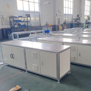 Custom Equipment Frame Aluminum Alloy 6063 Extrusion Industrial Automation Machinery Guard Shield - Product Image 2