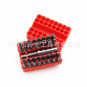 Juego de puntas de destornillador huecas Mr Drill de 33 piezas, 6 mm, 1/4 pulgadas, de acero, para herramientas neumáticas y eléctricas, para tornillos de cabeza irregular - Product Image 2