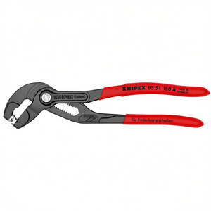 Alicates Knipex Cobra 85 51 180 A para abrazaderas de resorte, fabricados en Alemania - Product Image 1