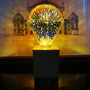 Светодиодная декоративная лампа для рождественской елки G80, 220 В Персиковое сердце - Product Image 5