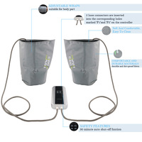 CRYOPUSH Offre Spéciale Sport Chirurgie De L'arthrite Glace Récupération Gel Tampons Froid Compression Genou Enveloppement de Glace Machine de Thérapie Système//