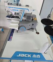 Machine à boutonnières à point de chaînette mécanique Jack 1377G, machine à boutonnières informatisée, machine à coudre industrielle
