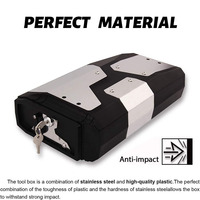 Boîte Latérale de Transport Arrière pour Pièces de Moto, Coffre de Voyage, Sacoches Cavalières pour BMW R1200GS R1250GS ADV 2004-2019