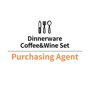 Service de table de Noël de luxe Correlle, ensemble café et vin, autres assiettes en os et porcelaine, mélamine – Agent d'achat en Chine - Product Image 1