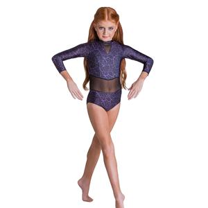 ชุดรัดรูปสแปนเด็กซ์สำหรับเด็กผู้หญิงชุดกีฬาเต้นรำยิมนาสติกชุดฝึกสแปนเด็กซ์สำหรับเด็กผู้หญิง - Product Image 6