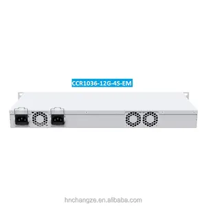 Mikrotik נתב לוח CCR1036-12G-4S-EM 1U Rackmount מקרה 4 x SFP יציאות, 12 x Gigabit Ethernet יציאות