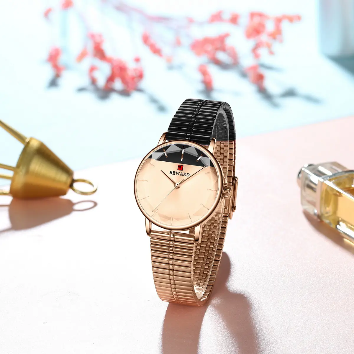 Reward Beautiful Women in Wristwatches Ladies Fashion Watches Women Luxury Watches 2021 Japan Movement Quartz Wristwatch