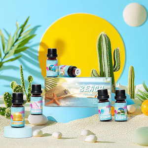 Meilleures ventes : Ensemble <span class=keywords><strong>de</strong></span> 6 huiles parfumées écologiques pour la plage, pour la fabrication <span class=keywords><strong>de</strong></span> bougies, longue durée, parfum intense chaud/froid, pour bougies en cire <span class=keywords><strong>de</strong></span> soja et paraffine, idéal comme cadeau - Product Image 5