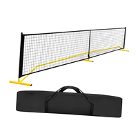 Red de Pickleball de Tamaño Reglamentario OEM con Correas de Control de Tensión, Soporte de Hierro con Recubrimiento Antioxidante para Clubes y Instalaciones Recreativas