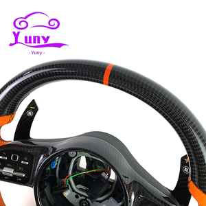 <span class=keywords><strong>Volante</strong></span> de Fibra de Carbono Personalizado para <span class=keywords><strong>Mercedes</strong></span> Benz C300 GLC X253 C253 W211 W221 W222 E63 AMG C63 W212 W205 W204 W213 2012-2021 - Product Image 2