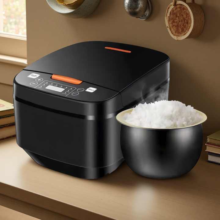 Silver Crest 5L Automatic Smart Digital Touch LCD Multi Non-Stick Home ...