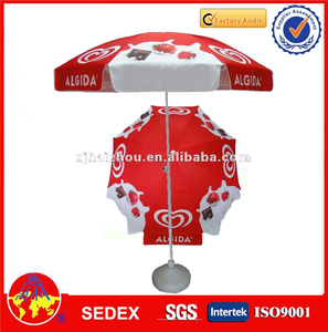 Venta caliente publicidad paraguas de playa paraguas al aire libre <span class=keywords><strong>Algida</strong></span> paraguas - Product Image 2