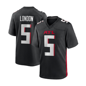 Groothandel Atlanta 9 Michael Penix Jr. voetbaltenue 7 Bijan Robinson 6 Younghoe Koo 5 Drake London geborduurde shirts - Product Image 4