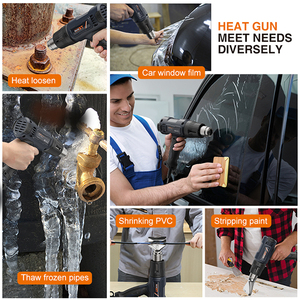<span class=keywords><strong>Pistola</strong></span> de Calor Eléctrica MaxxT de 1800W con 4 Boquillas, Calentamiento Rápido, para Soldar, Encoger Envolturas, <span class=keywords><strong>Manualidades</strong></span>, Sellado de PVC y Encogimiento de Pintura - Product Image 2