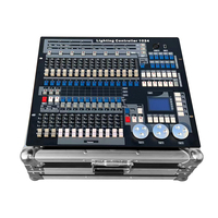 Console DMX 1024CH avec boîtier de vol DJ Disco Kingkong contrôleur d'éclairage éclairage de scène mobile équipement de contrôleur DMX