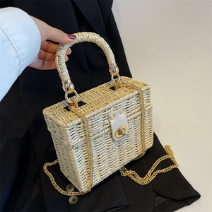 Custom Fashion Design Crossbody <b>Small</b> Girls Shoulder <b>Handbags</b> Women PP Beach Bag Two Open Durable - Product Image 6